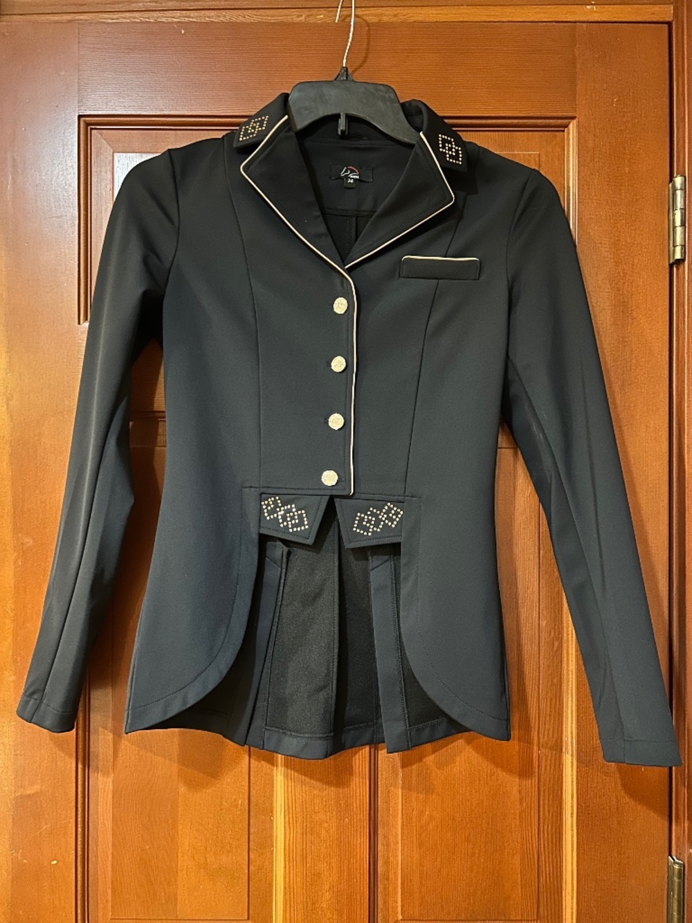 HKM Black Short Tailcoat – Size 34